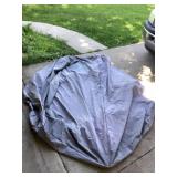 Cover mate approximately 7 feet long in tote w