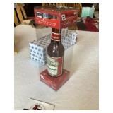 Budweiser Dale Earnhardt memorabilia beer bottle