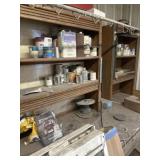 Contents of shelves