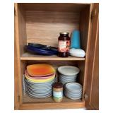 Contents of cupboard bring box