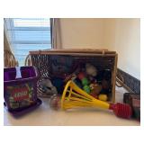 Basket of toys
