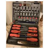 Screwdriver and torque set