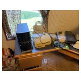 Desk and all contents