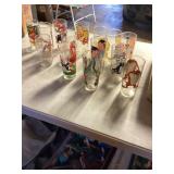 Pepsi-Cola cartoon collector glasses
