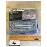 Pittsburgh 40 piece socket set standard and