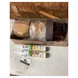 New old stock, sandpaper and black tape