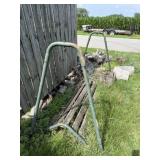 Metal swing