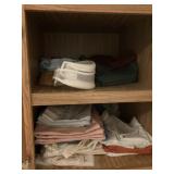 Cupboard contents linens bring box