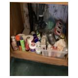 Contents under bathroom sink bring box