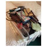 Tote  of billfolds and purses