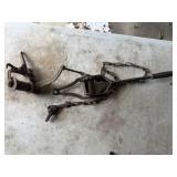 vintage metal pulley fence stretcher