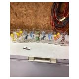 Pepsi, cartoon collector glasses