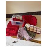 Sheets and hand towels