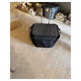Throwing scrapbooking bag