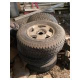 4 tires size LT 245/75R 16