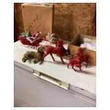 Santa slays with reindeer