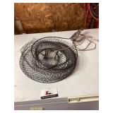 Wire minnow basket