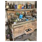 Bench and contents, bring help to load without