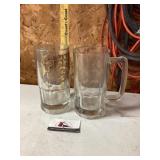 Large beer mugs