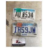 License plates