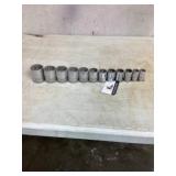 Snap on sockets 5/8 -  1 3/8