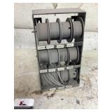 Heavy duty steel wire spool rack