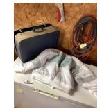 Veggie suitcase with coat size large