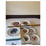 Christmas plates