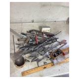 Wood drill, bits, and miscellaneous