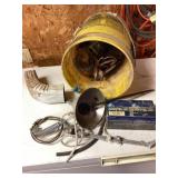 Funnel and rechargeable batteries