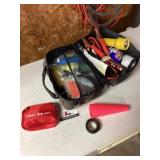 First aid kit automotive bag