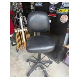 Adjustable tall stool