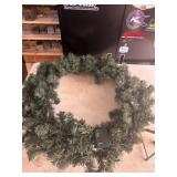 Battery operated wreath never used