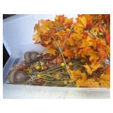 Tote of fall decor