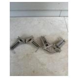 Picture frame clamps