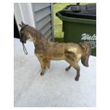 Brass horse