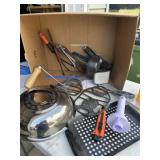 Snowshoes and pineapple cutter and miscellaneous