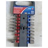 Crescent quarter inch socket set