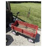 Wooden radio flyer, Town & Country wagon