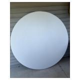 5ft round folding table