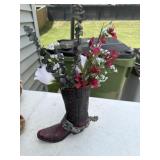 Boot flower