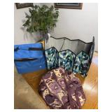 Thirty one bag, cooler and miscellaneous grocery