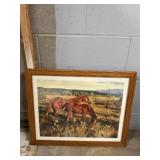 Signed print sorrels in the sun By Tim Cox 20x16