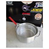 Deep fryer pan appears to be unused