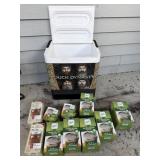 Duck Dynasty igloo cooler and canning jar lids