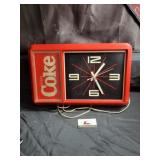 Vintage Coke clock