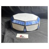 Stained glass light cover