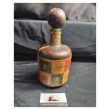 Leather decanter