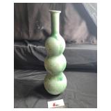 Triple gourd ceramic vase
