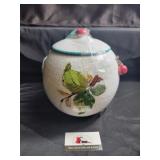 Pottery cookie jar